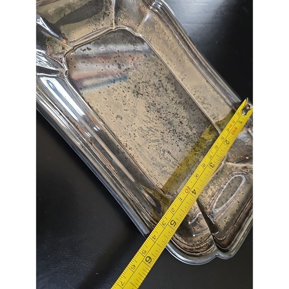 International Silver Co. Chadwick #1513 Serving Dish Platter Rectangular MCM VTG - Picture 8 of 8